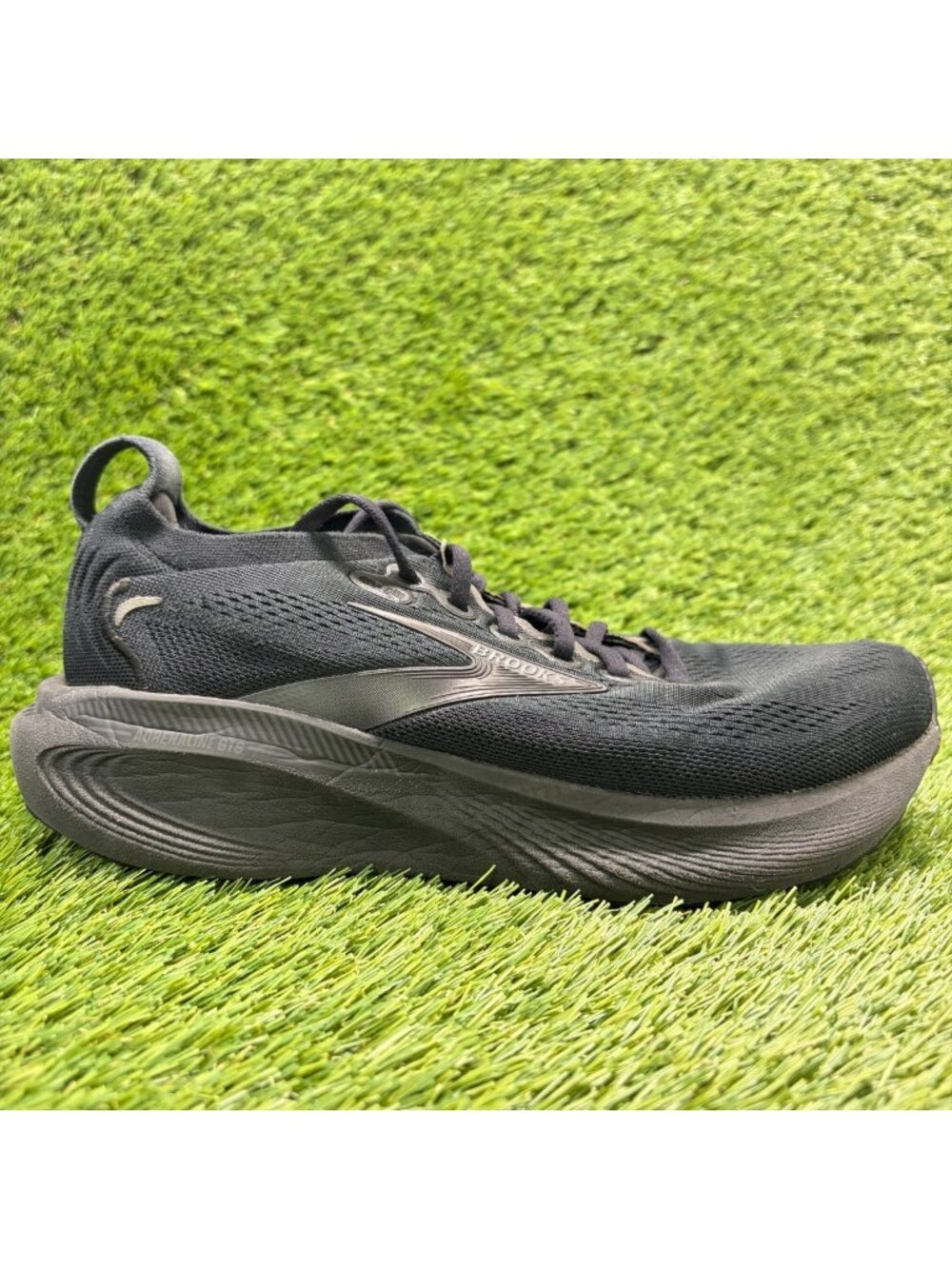 Brooks Adrenaline GTS 25 Mens Size 8.5 Black Athletic Running Shoes Sneakers